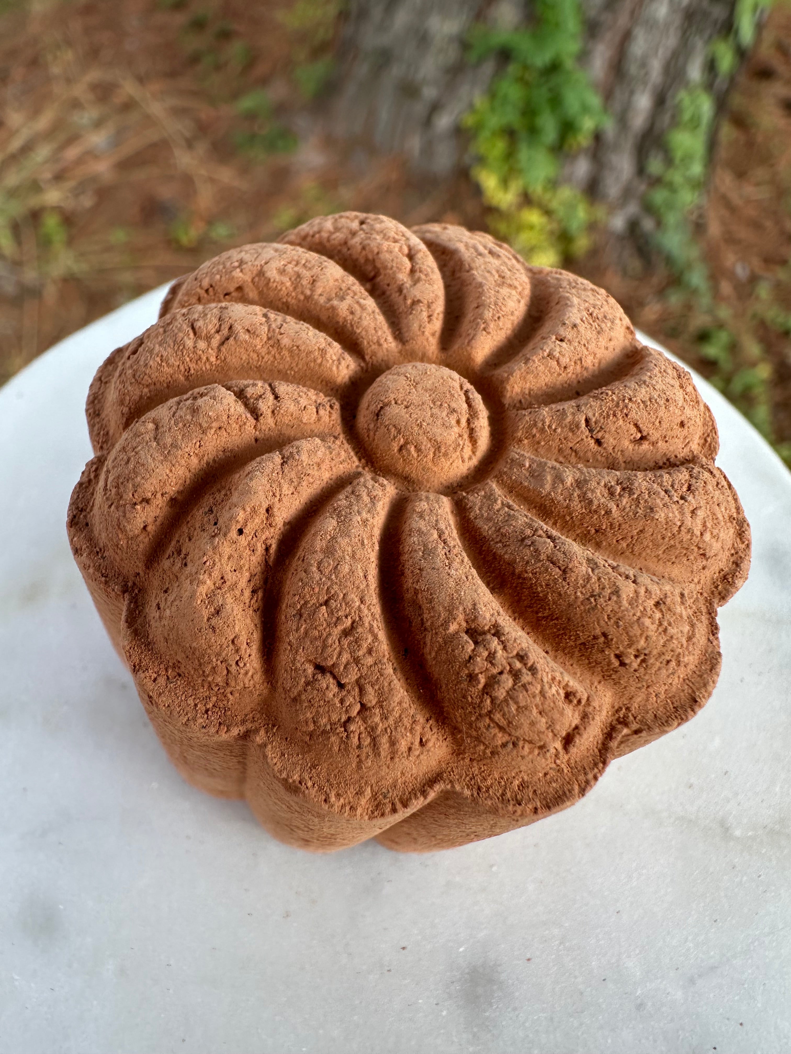 Galleta de barro rellena