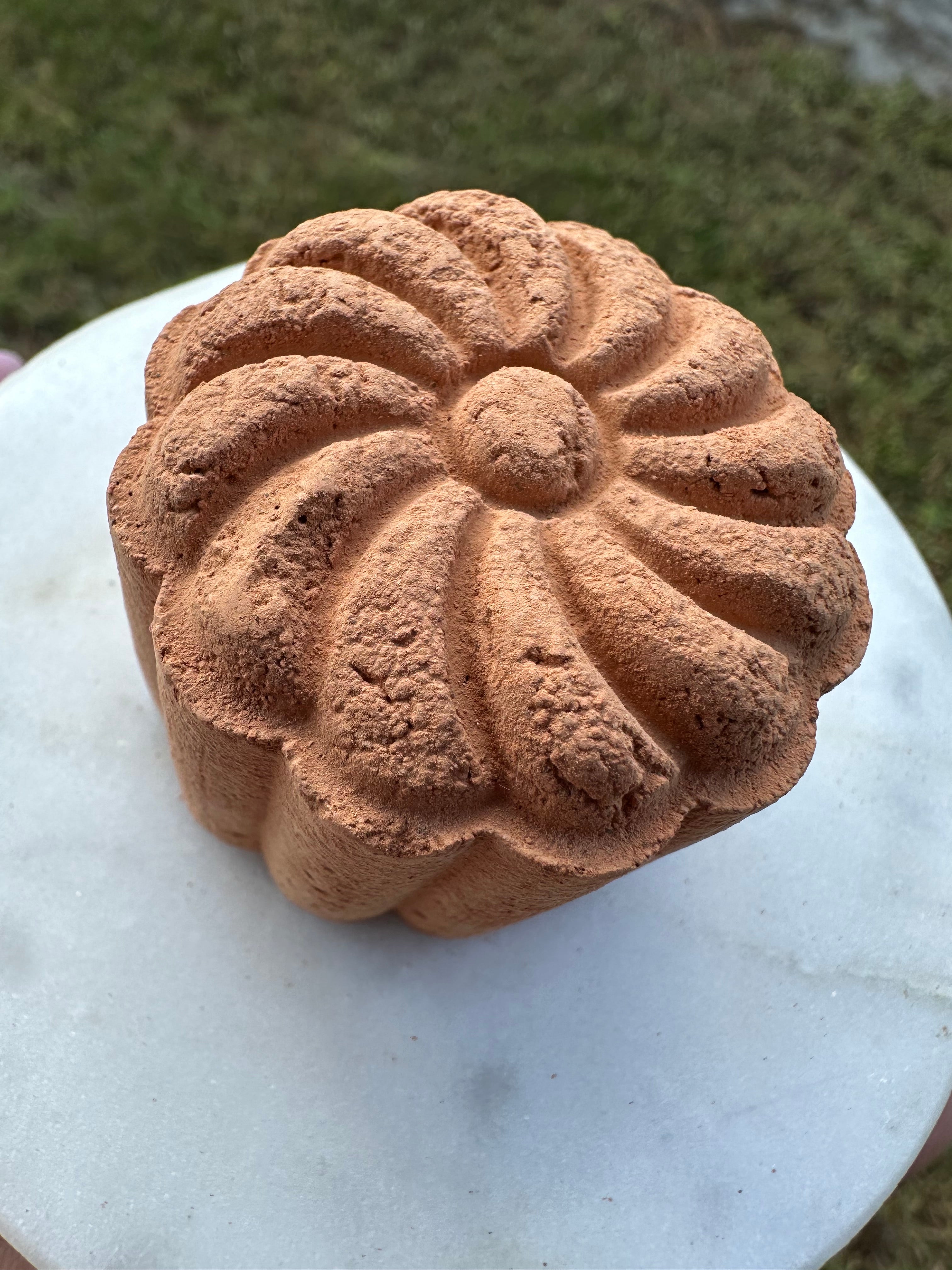 Galleta de barro rellena