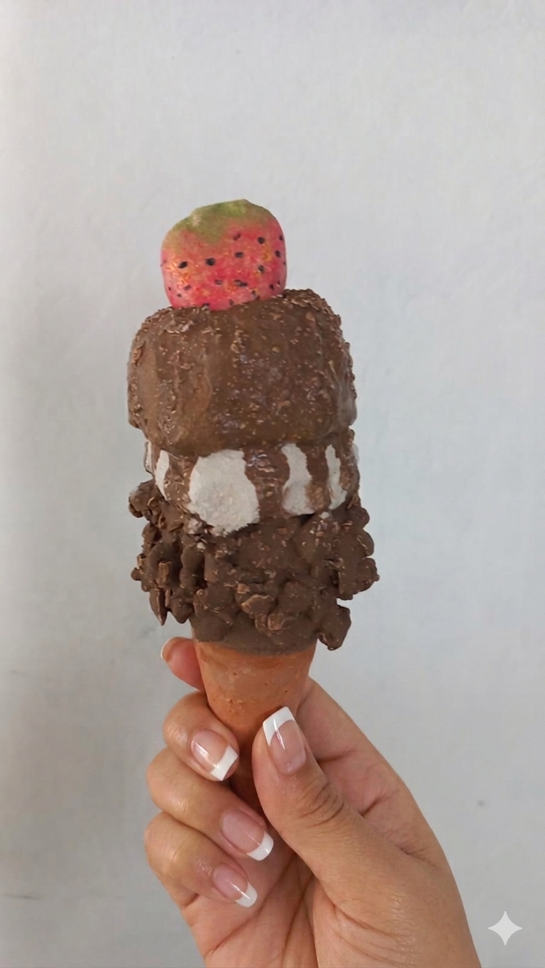 Cono de nieve