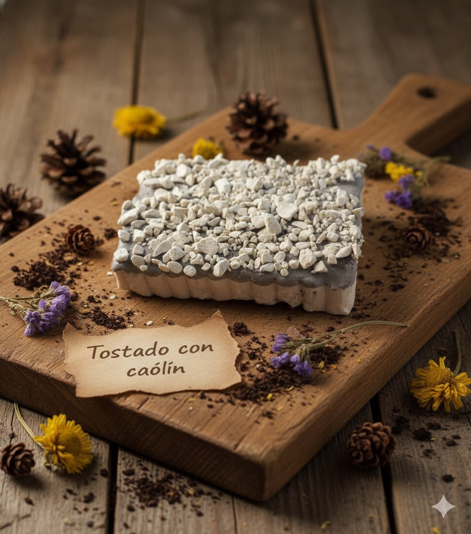 Tostado con caolin